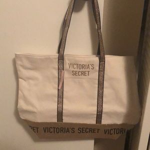 Victoria Secret tote- new condition- never used!
